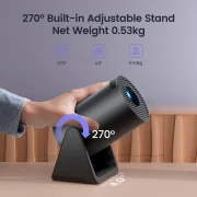 Wimius L1 Mini Projector 1080P Support 300 ANSI Android 11 Wifi Bluetooth Projector Auto Keystone Home Projector Portable